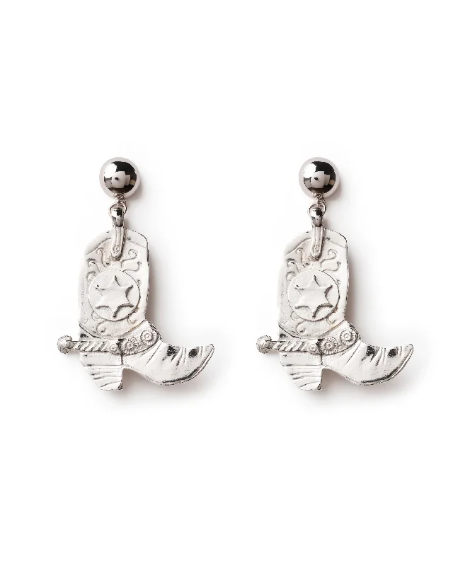 Best hoop earrings with vintage coins for a retro, antique-inspired style-DANCING SPURS EARRINGS