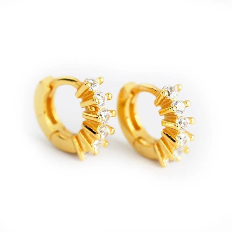 Best hoop earrings with matte finish for a sophisticated, understated design-Huggie Earrings - Ofelia