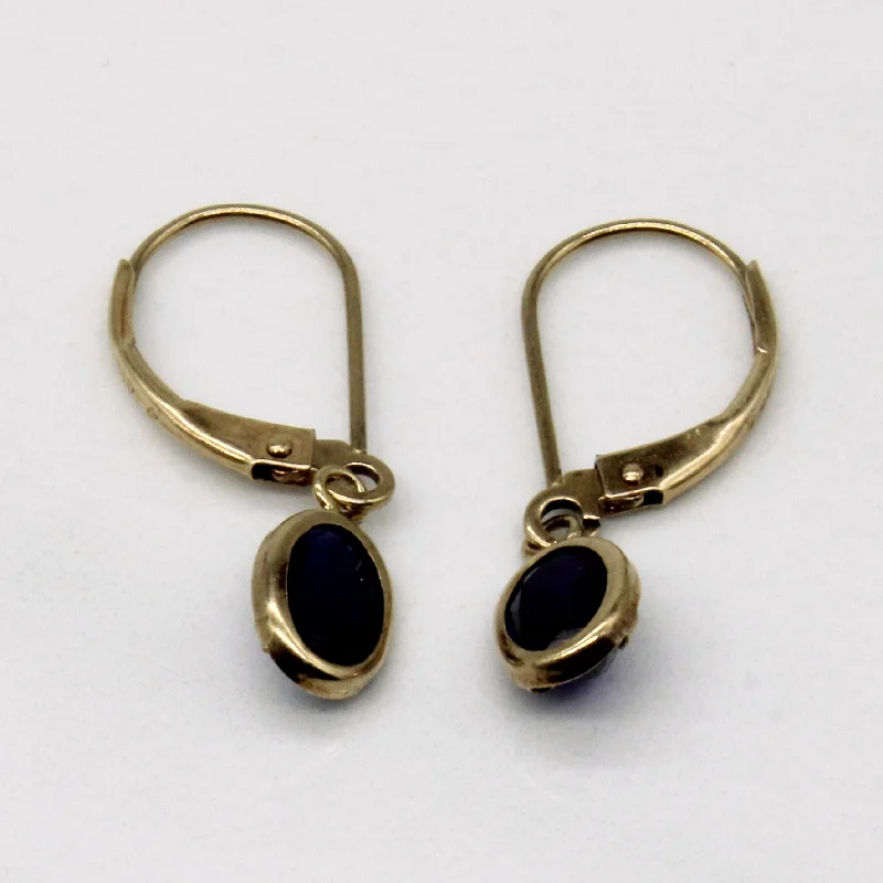 Best hoop earrings with rose gold for a romantic and warm aesthetic-Iolite Earrings | 1.00ctw |