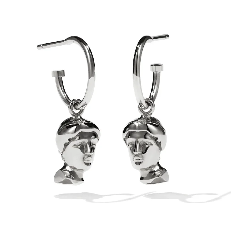 Best hoop earrings with lever-back closures for secure and easy wear-Meadowlark Babelogue Venus Signature Hoop Earrings - Sterling Silver