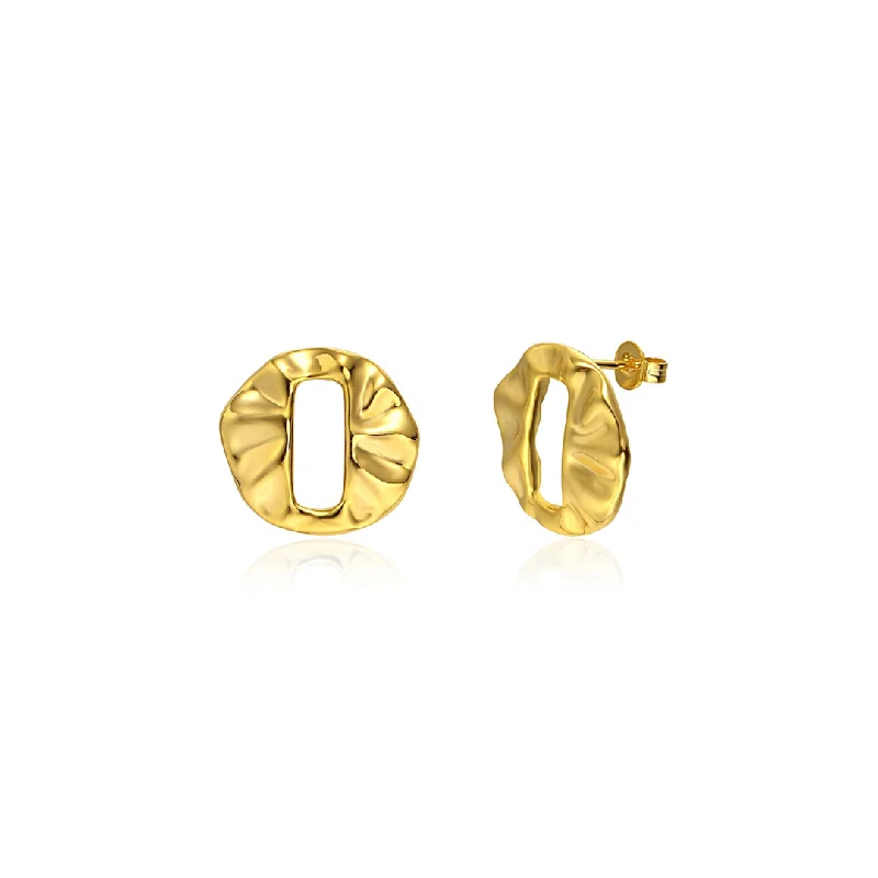 Best hoop earrings with floral designs for a feminine and delicate look-Moneta Earrings