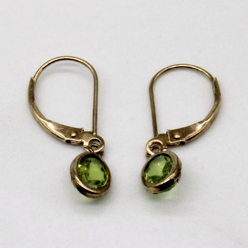 Best hoop earrings with delicate chain details for a trendy and stylish design-Peridot Earrings | 1.50ctw |