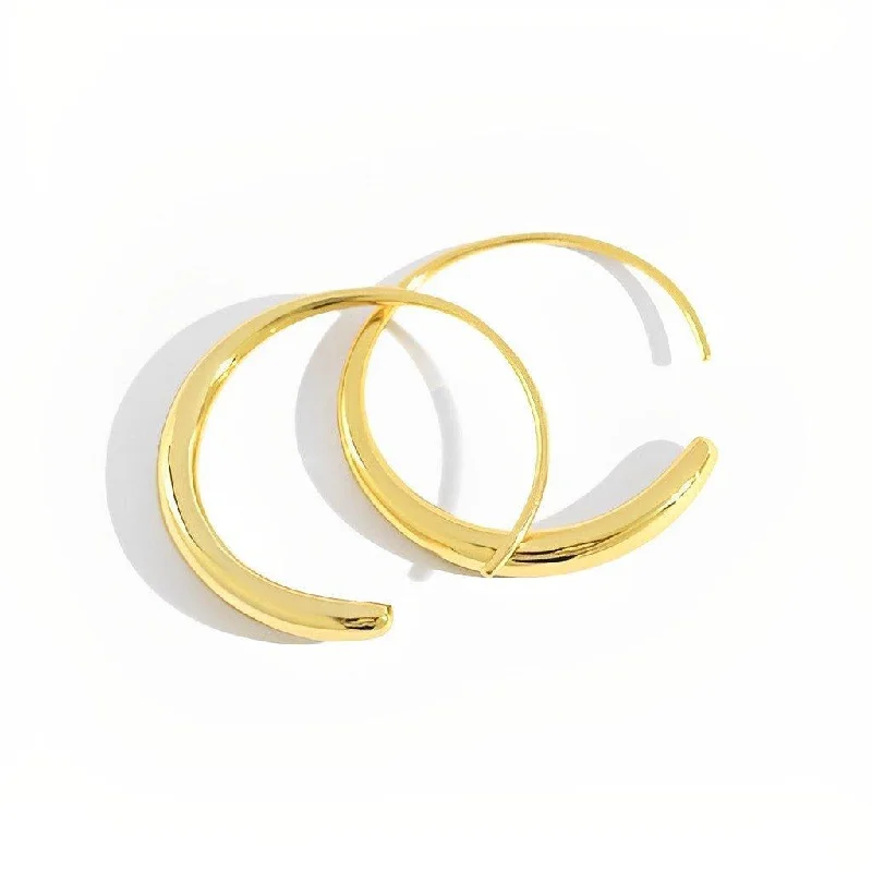 Best hoop earrings with vintage-style detailing for a nostalgic and timeless look-Thin Hoops Earrings