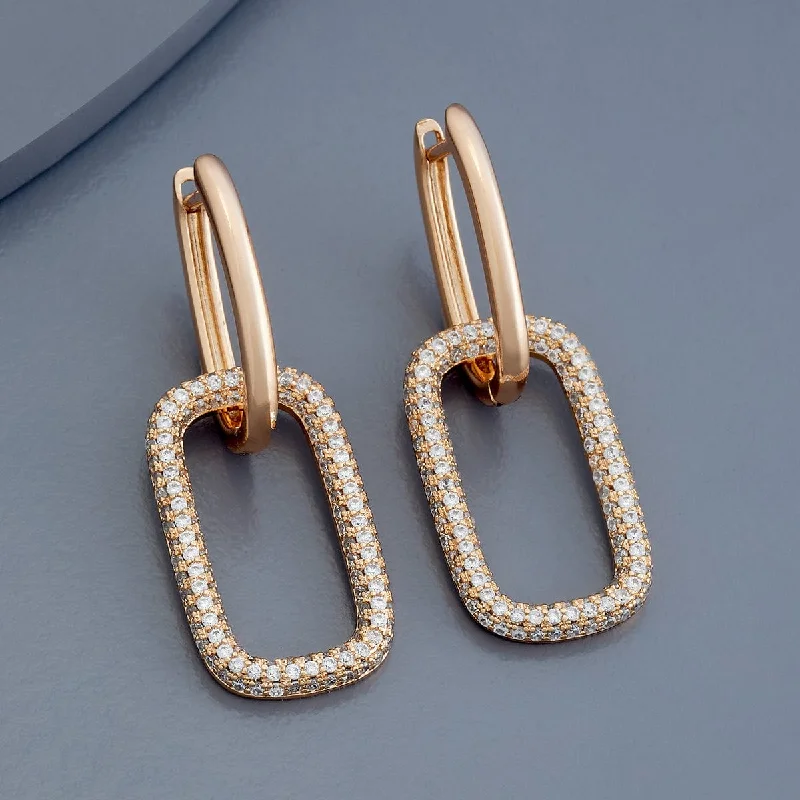 Best hoop earrings with detachable studs for a versatile and adjustable accessory-Trendy Earring 178752