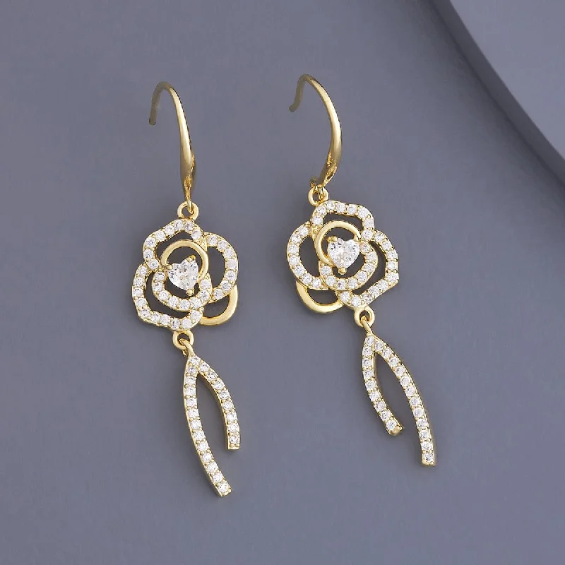 Best hoop earrings with intricate beaded details for a textured, stylish appearance-Trendy Earring 178834